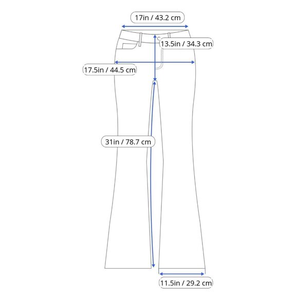 ReGeneration By Celebrity Pink Womens High Rise Curvy Flare Black Jeans XL 34x31 - Picture 3 of 12